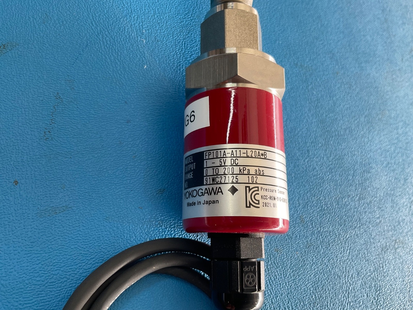 YOKOGAWA FP101-A11-L20A*B 1-5V DC 0 TO 200 kPa abs great used item….