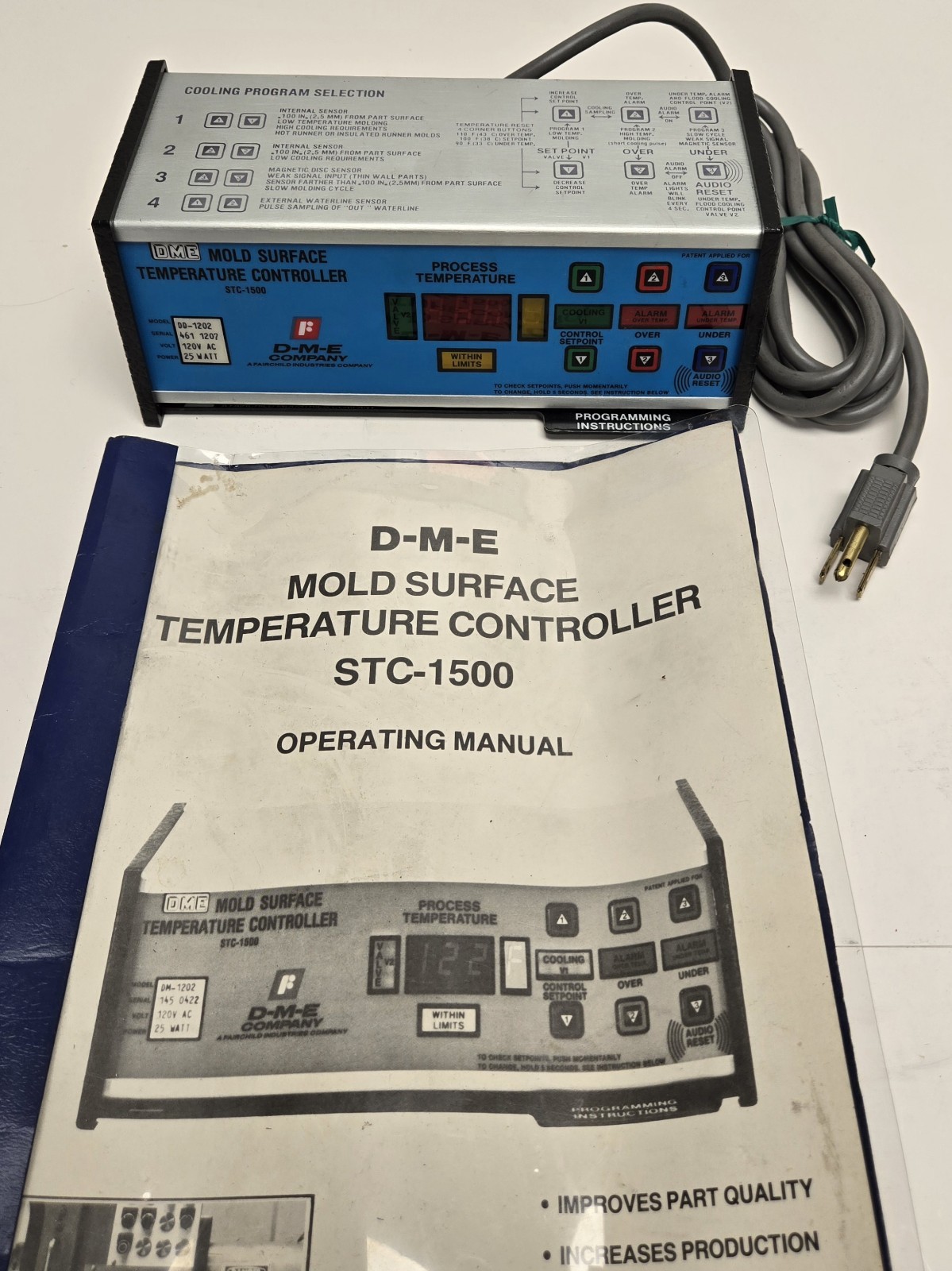 DME MOLD SURFACE TEMPERATURE CONTROLLER DD-1202.