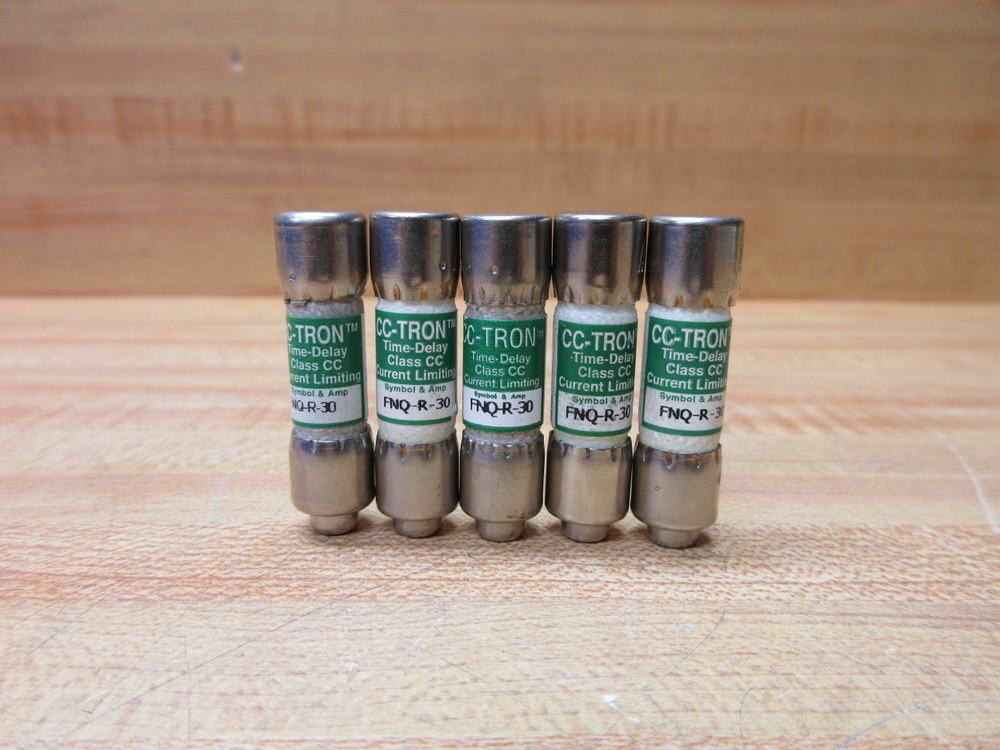 Buss FNQ-R-30 Bussmann Fuse Cross Ref 49ZU35 (Pack of 5)