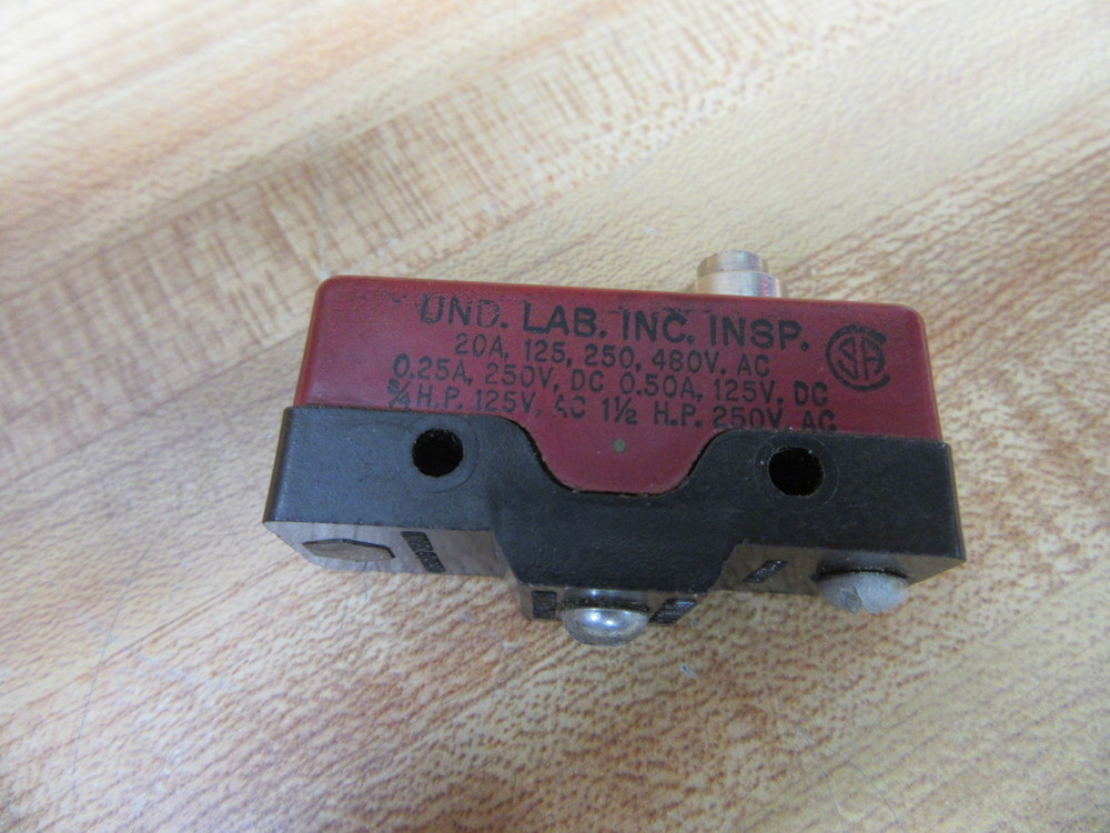 Unimax 2HBH5A-9-Y Pin Plunger Switch 2HBH5A9Y