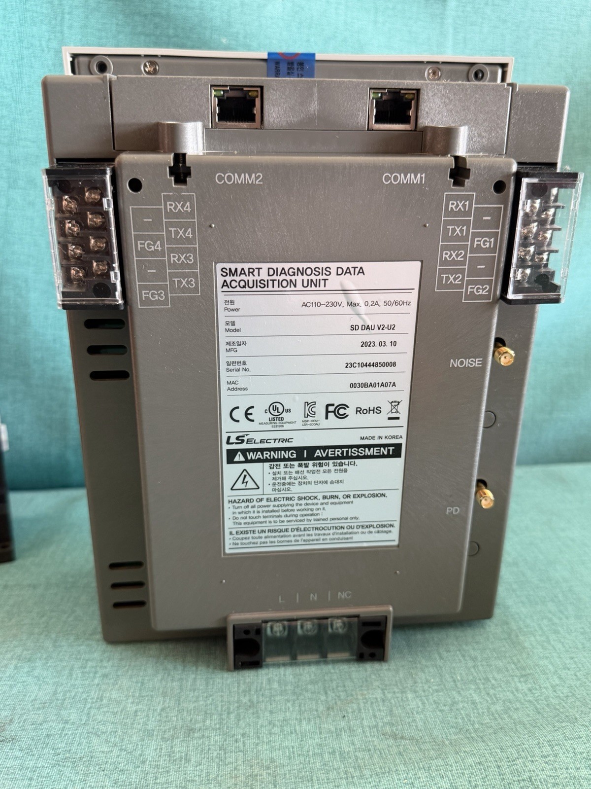 LS Electric Auxiliary Contact Smart Data Diagnostics DAU SD DAU V2-U2 NEW
