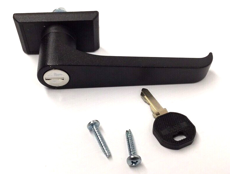 Emka Type 1123-U17-06 L-Handle With Shield And Locking Key EK333 1123U1706