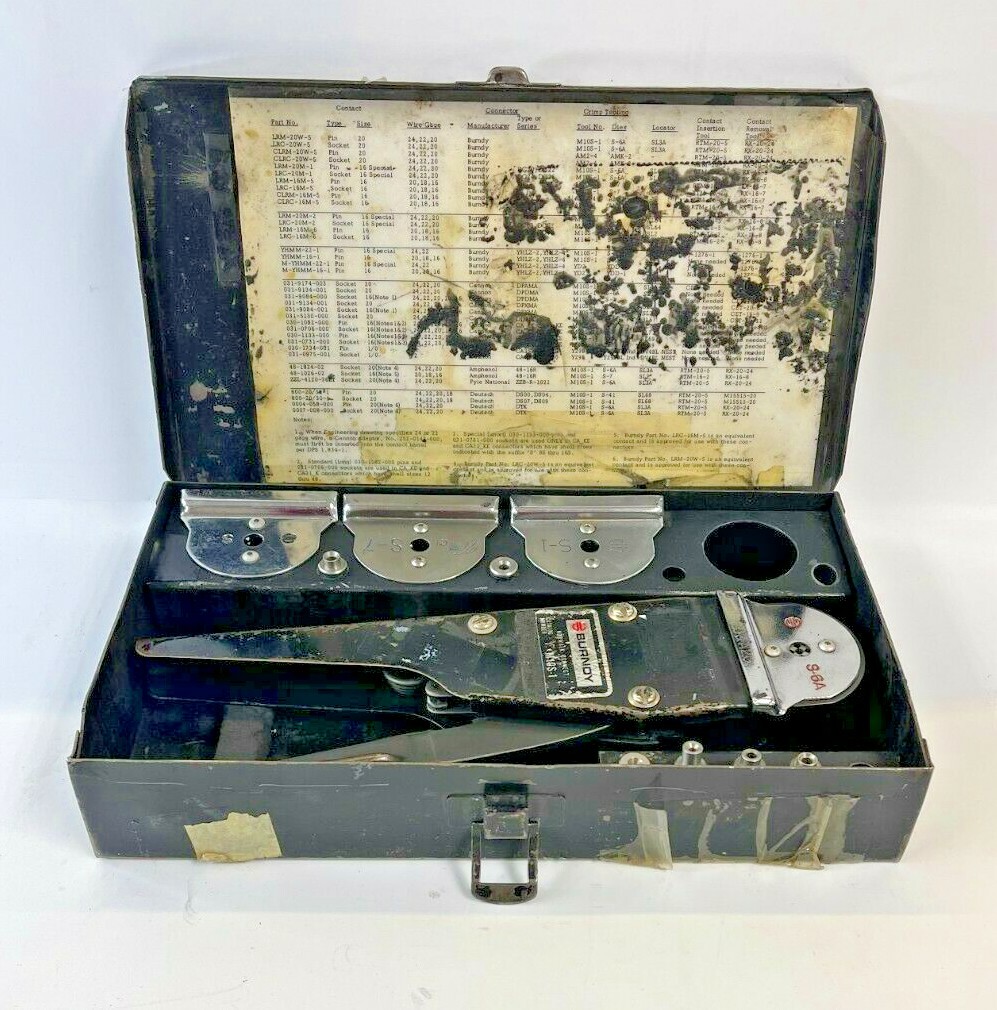BURNDY CRIMP TOOL KIT M10S-1
