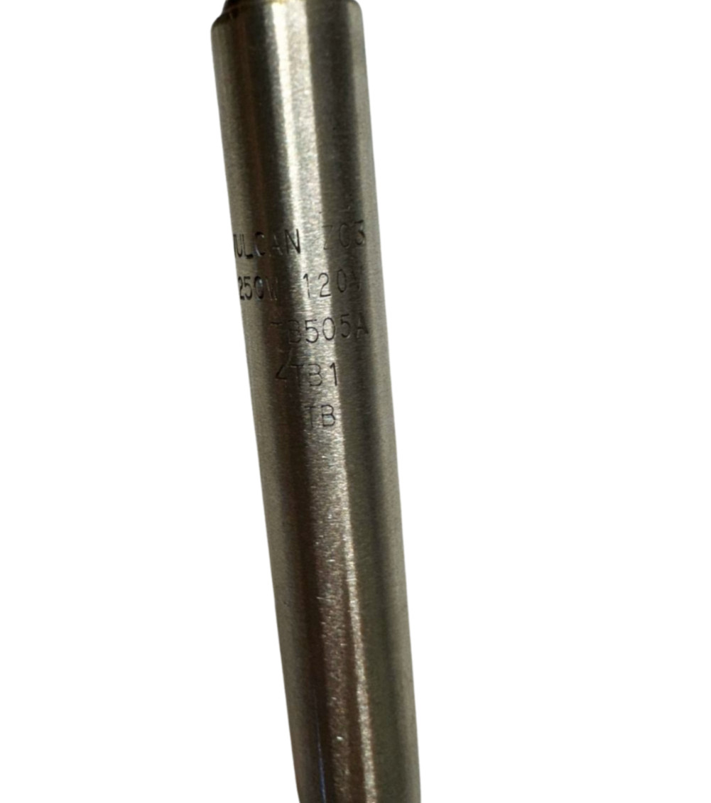 Vulcan TB505A Swaged Cartridge Heater, 250W, 120V, 3HR88, 4TB1, F08/0100/060013