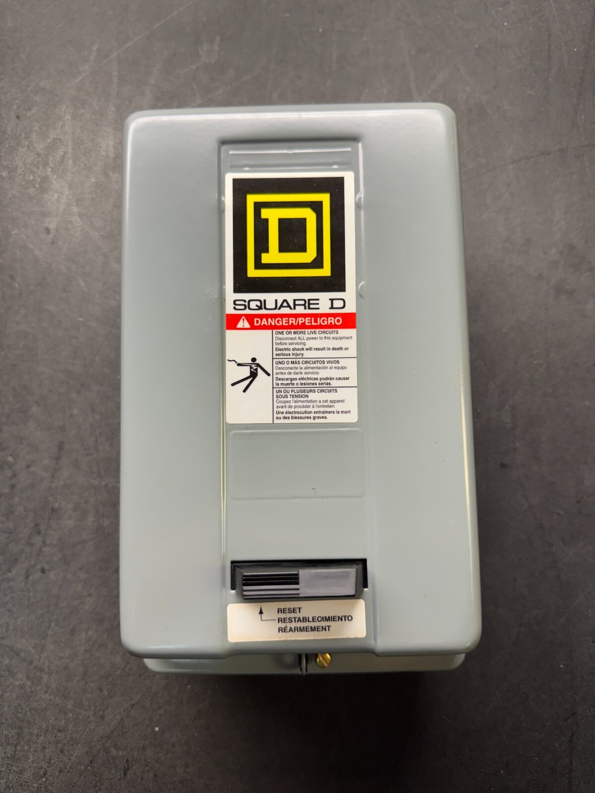 Square D 8536 Nema Size 0 & 1 Starter Class Type S Enclosure Only