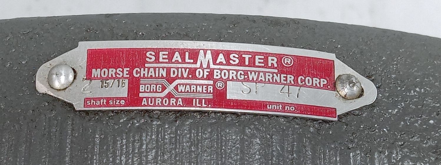 1 NEW SEALMASTER SP-47 2 15/16 2 BOLT BASE PILLOW BLOCK BEARING NNB *MAKE OFFER*