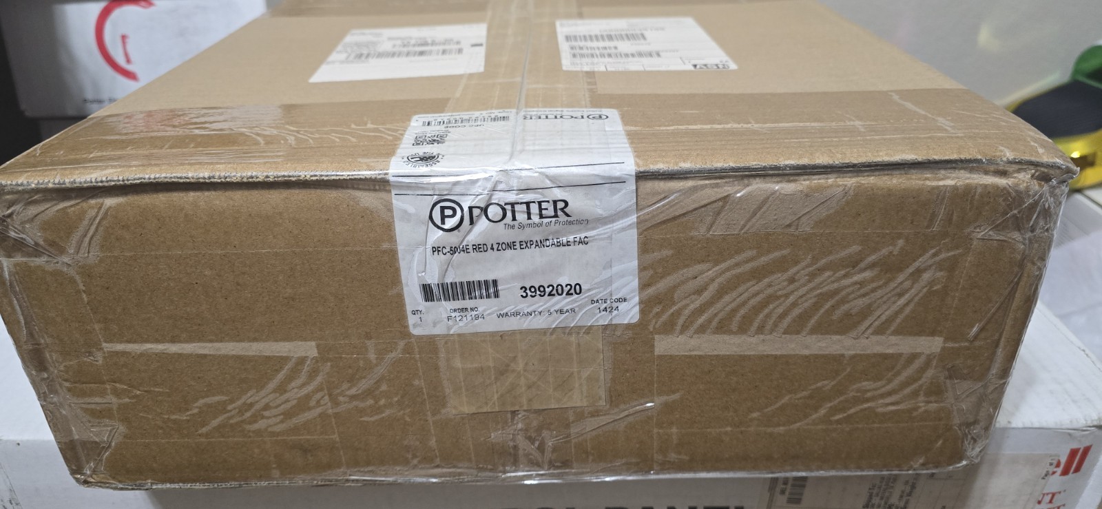 Potter PFC-5004E Red 4 Zone Expandable FAC
