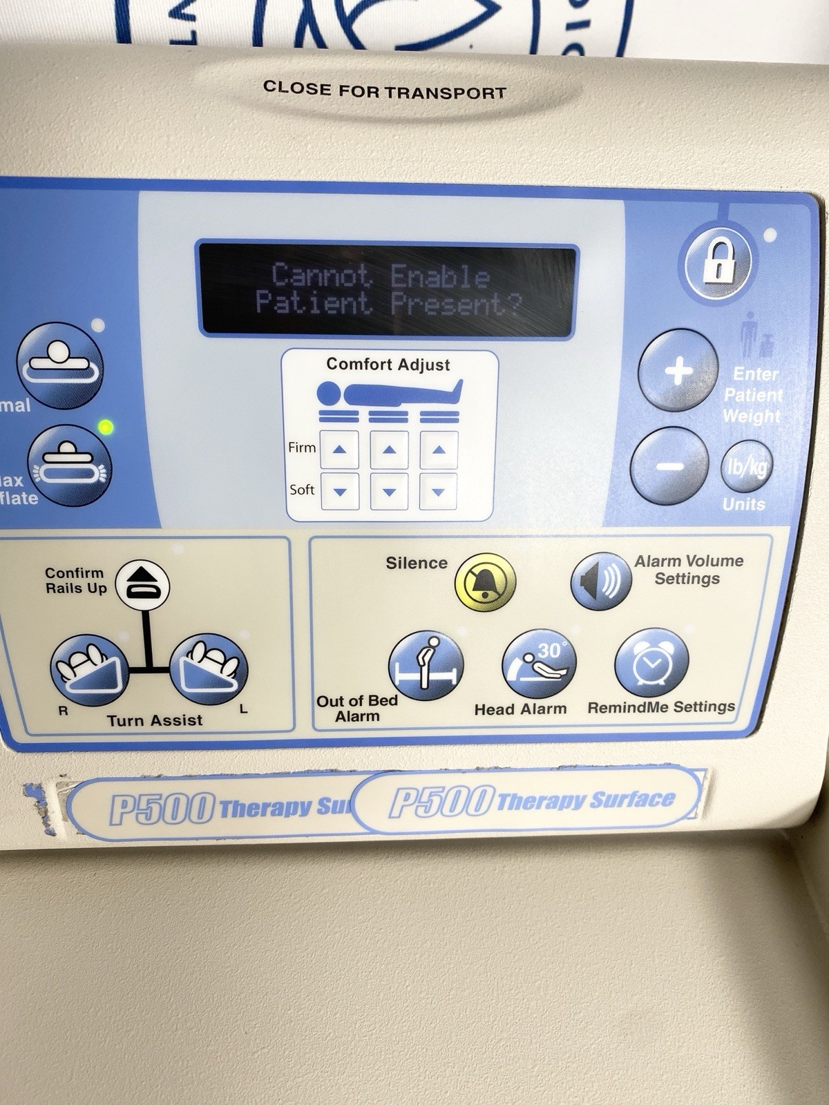 Hill-Rom P500 Therapy Surface Control Unit