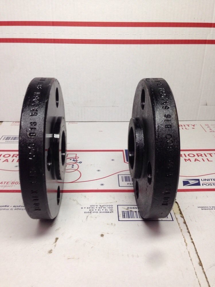 New!! Boltex 1-1/2″ 600 B16 STD SA105N Pipe Flange D1Y 0601 (Qty Of 2)