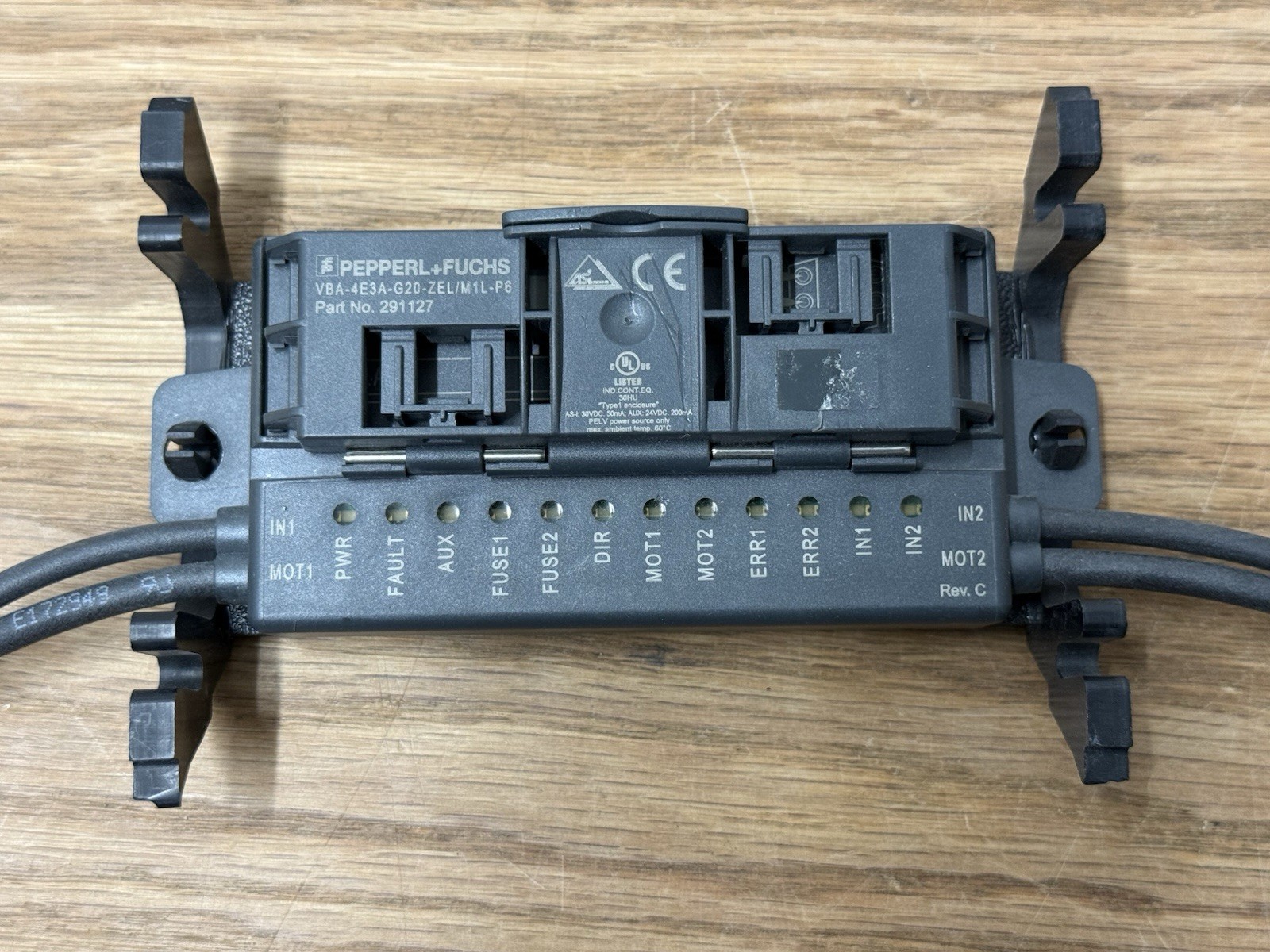 PEPPERL FUCHS pepperl vba-4e3a-g20-zel/m1l-p6 ASi Motor Roller Module
