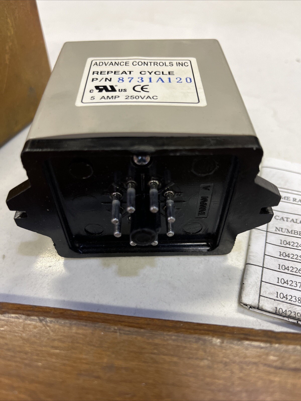 ACI ADVANCED CONTROLS INC 104225 8731A120