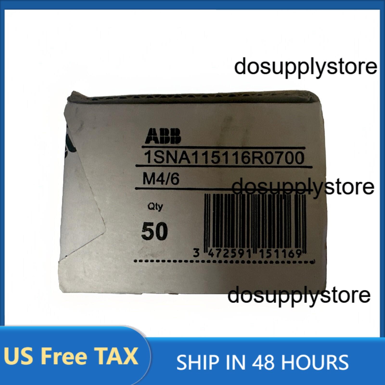 NEW Box of 50 ABB Entrelec 1SNA115116R0700