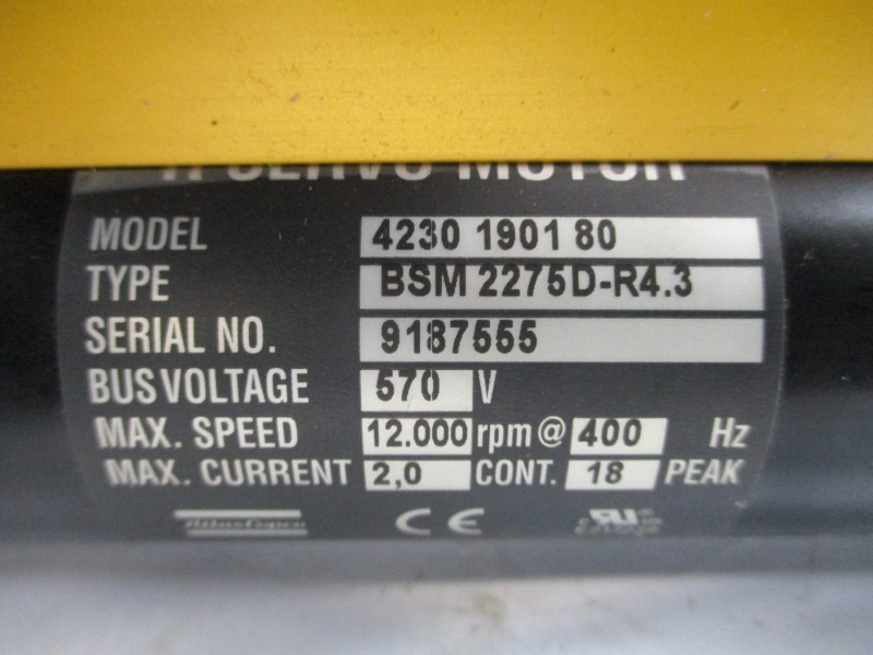 ATLAS COPCO 4230190180 BSM2275D-R4.3 570V NSNP