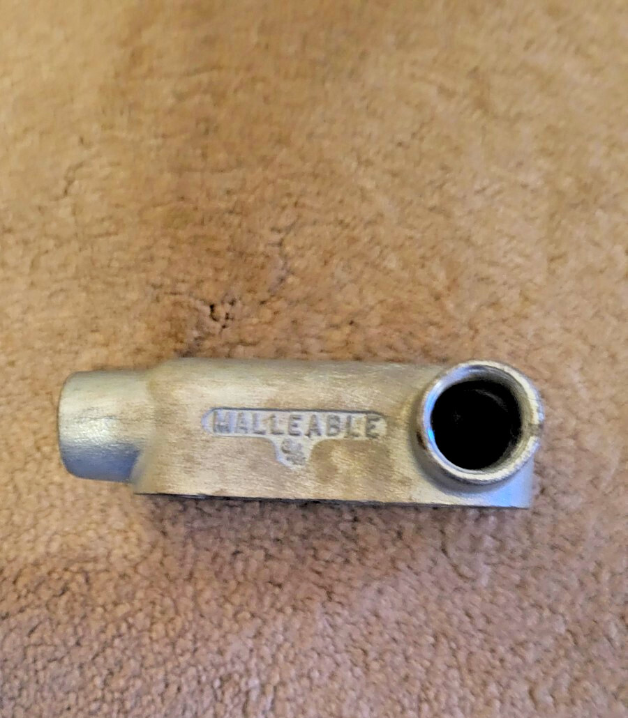 OZ Gedney LR-75 LR75 TYPE LR CONDUIT BODY, 3/4 IN HUB