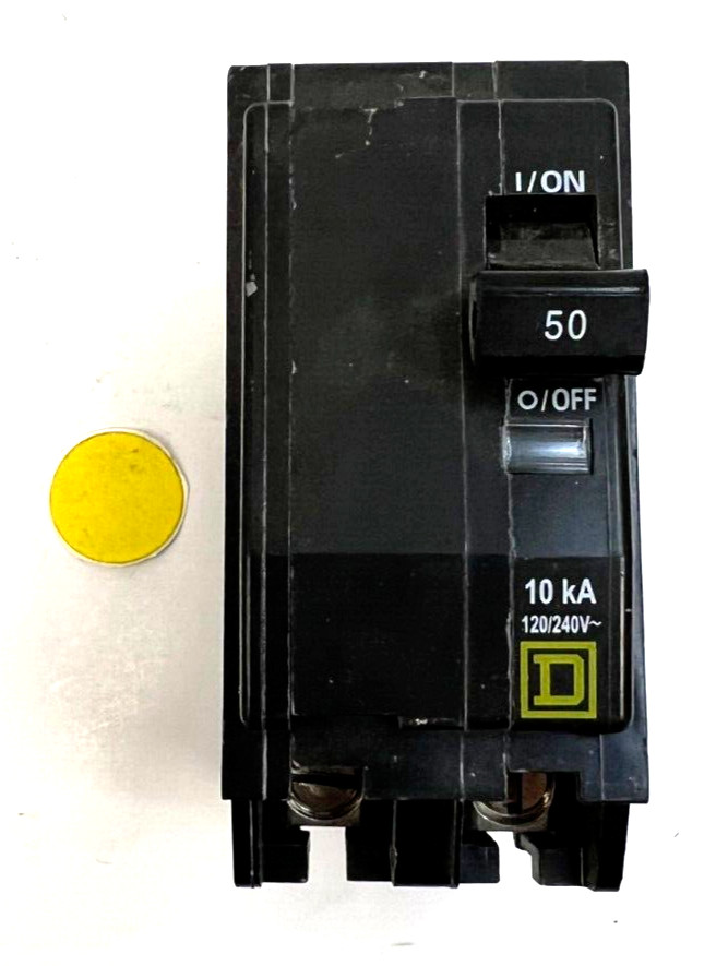SQUARE D CIRCUIT BREAKER 2 POLE 50 AMP