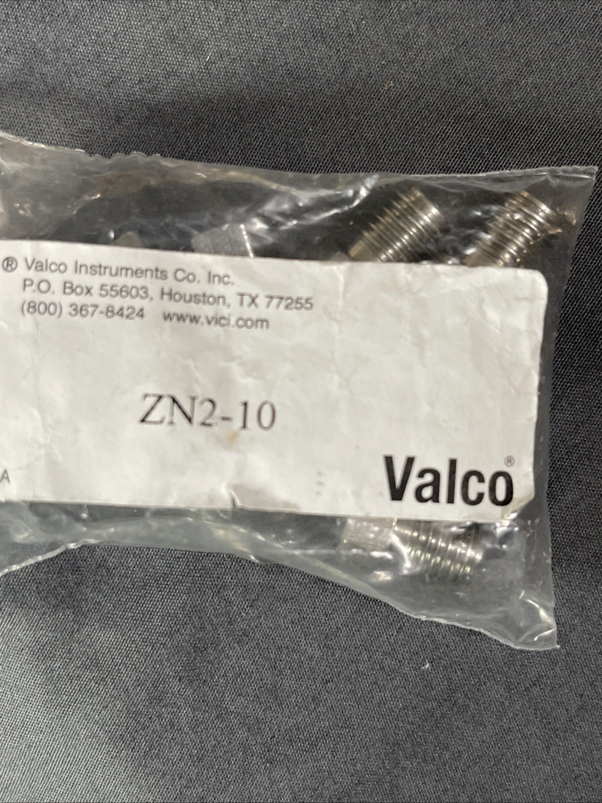 NEW VICI VALCO ZN2-10 1/8″ nut 18-pack