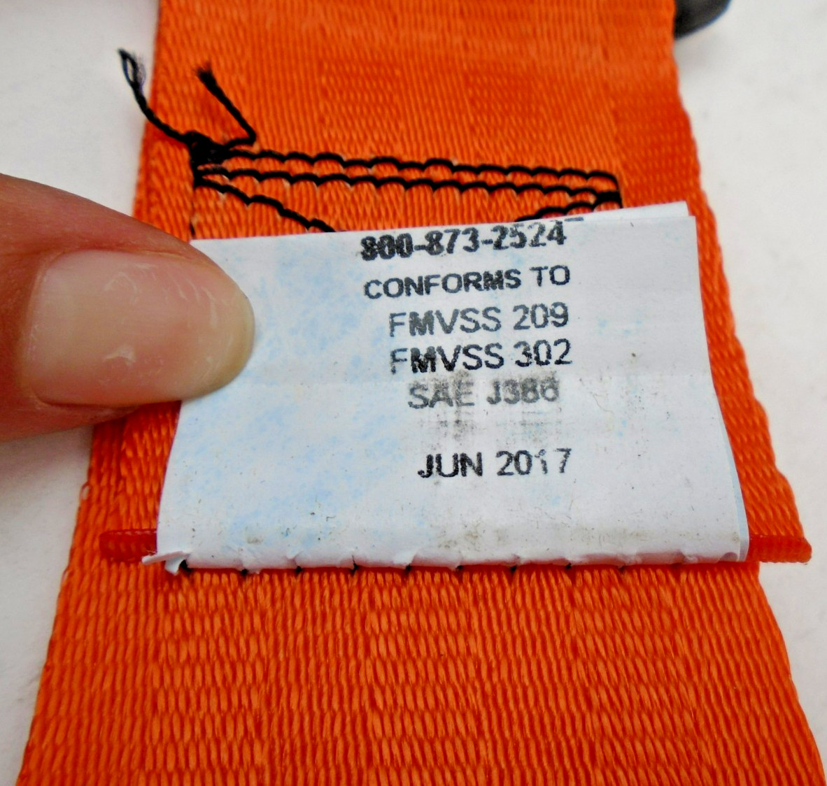 Seat Belt BBLP1204-403 With Extended Release Button SE000028 – NOS