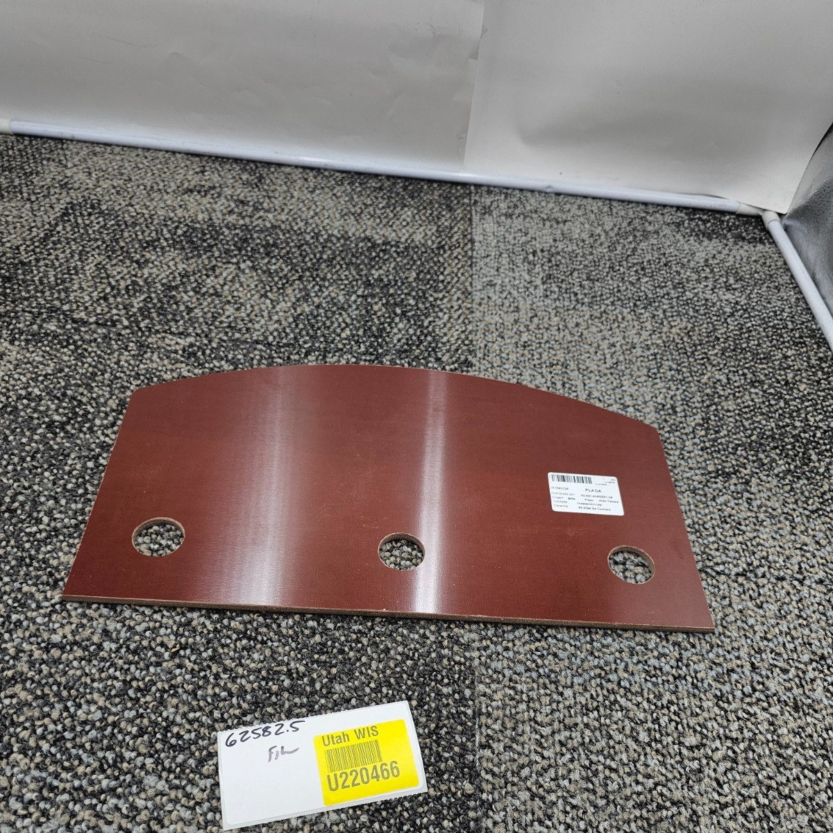 (QTY 2) 52.931.904/0001-34 Replacement Wear Plate 15-1/2″ x 9-1/4″, 001093128