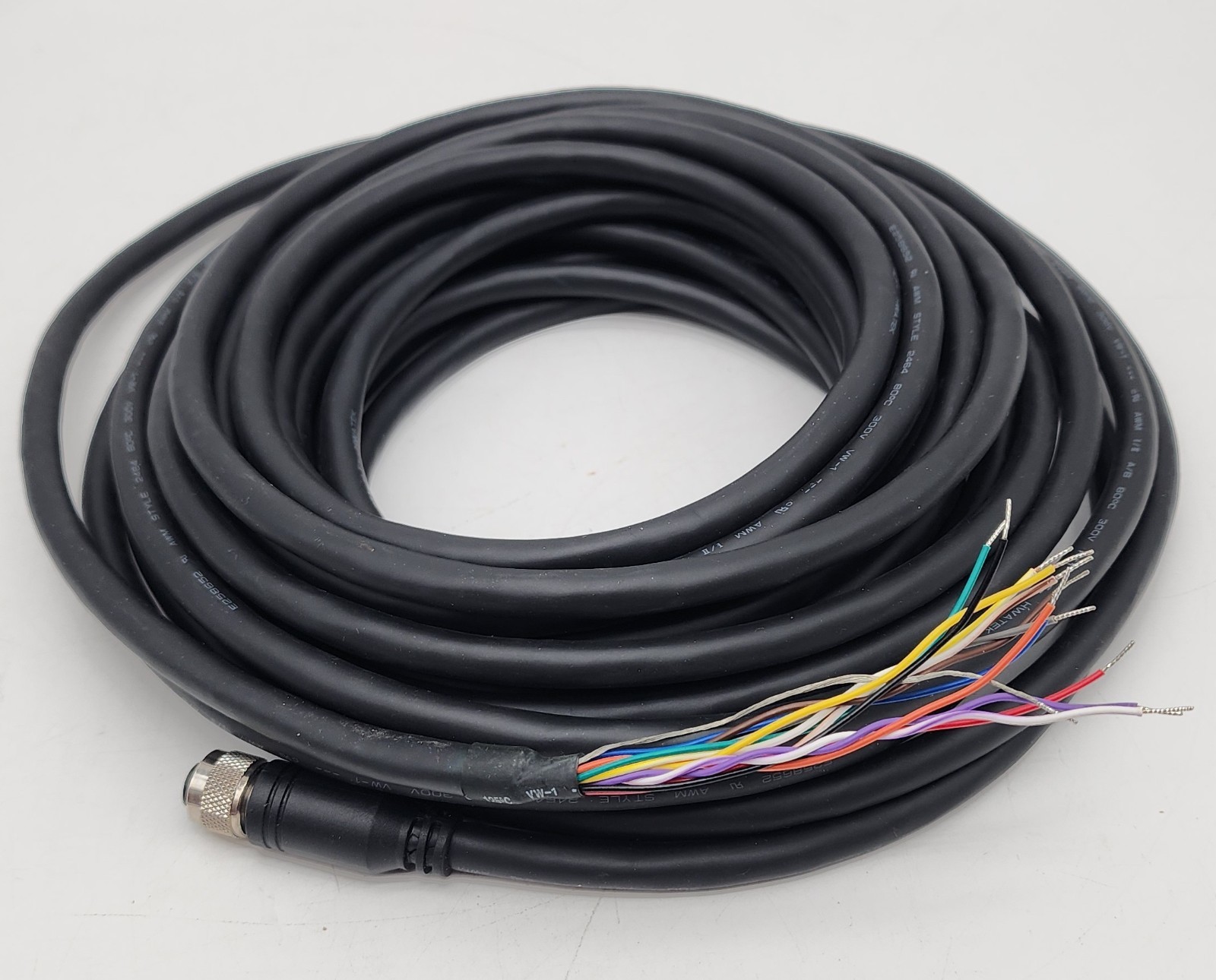 COGNEX CCB-PWRIO-10 POWER I/O CABLE 185-1225R (10m) CCBPWRIO10 *NDA AVAILABLE*