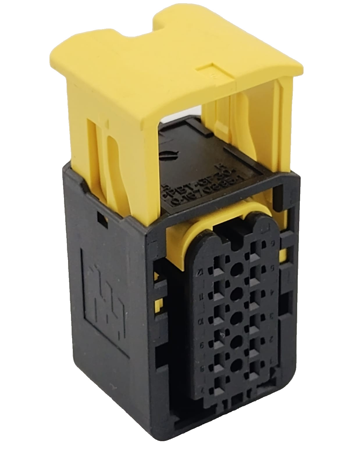 TE 1-1703639-1 , 12 Position Housing, Housing for Female Terminals, Wire-to-Wire
