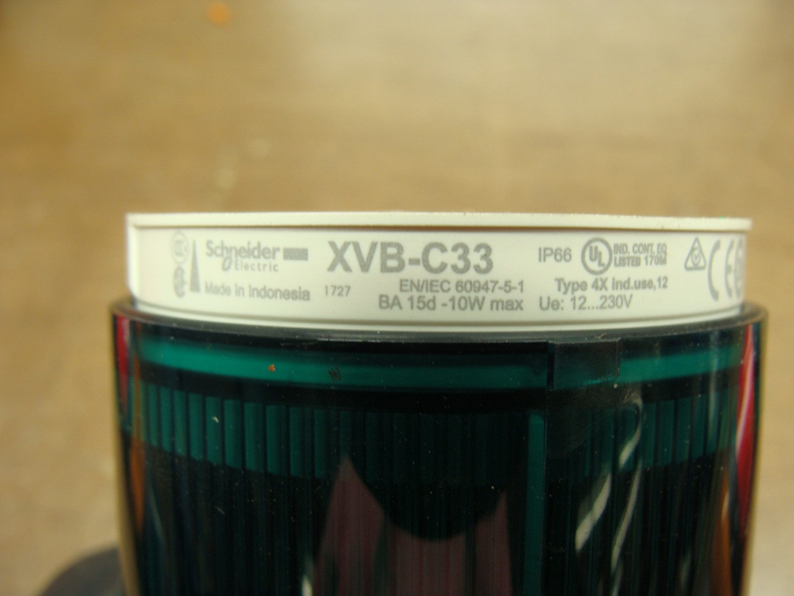 SCHNEIDER STACK LIGHT RED XVB-C34 AMBER XVB-C35 GREEN XVB-C33
