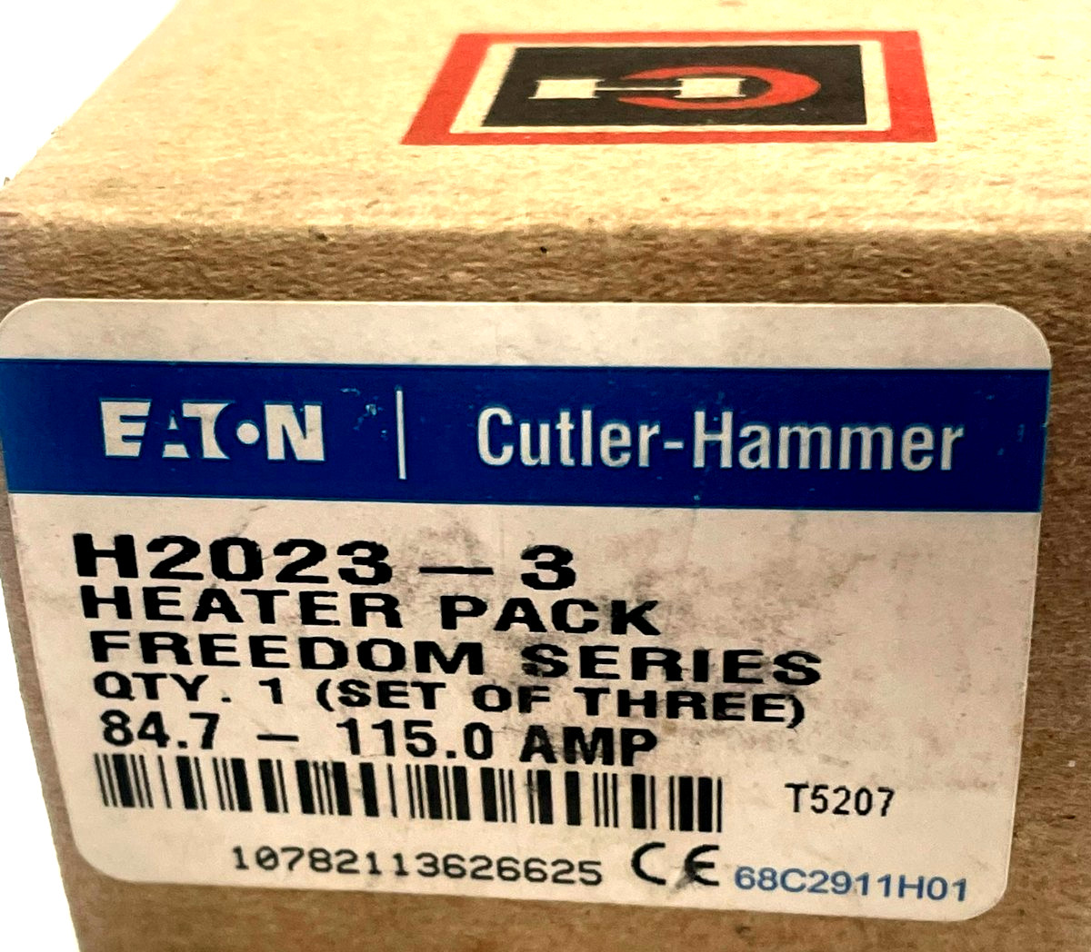 NEW EATON /CUTLER HAMMER H2023 -3 OVERLOAD THERMAL UNIT H2023 3 COUNT
