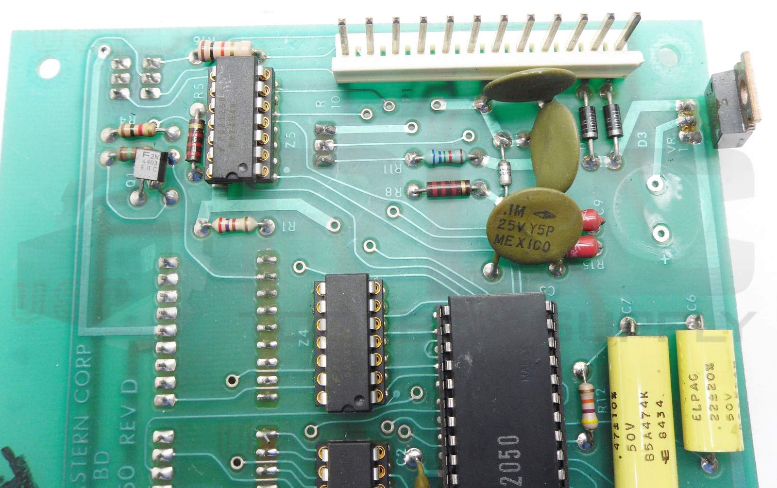 GENERAL EASTERN C4000 3550 A/D CONV BOARD REV D