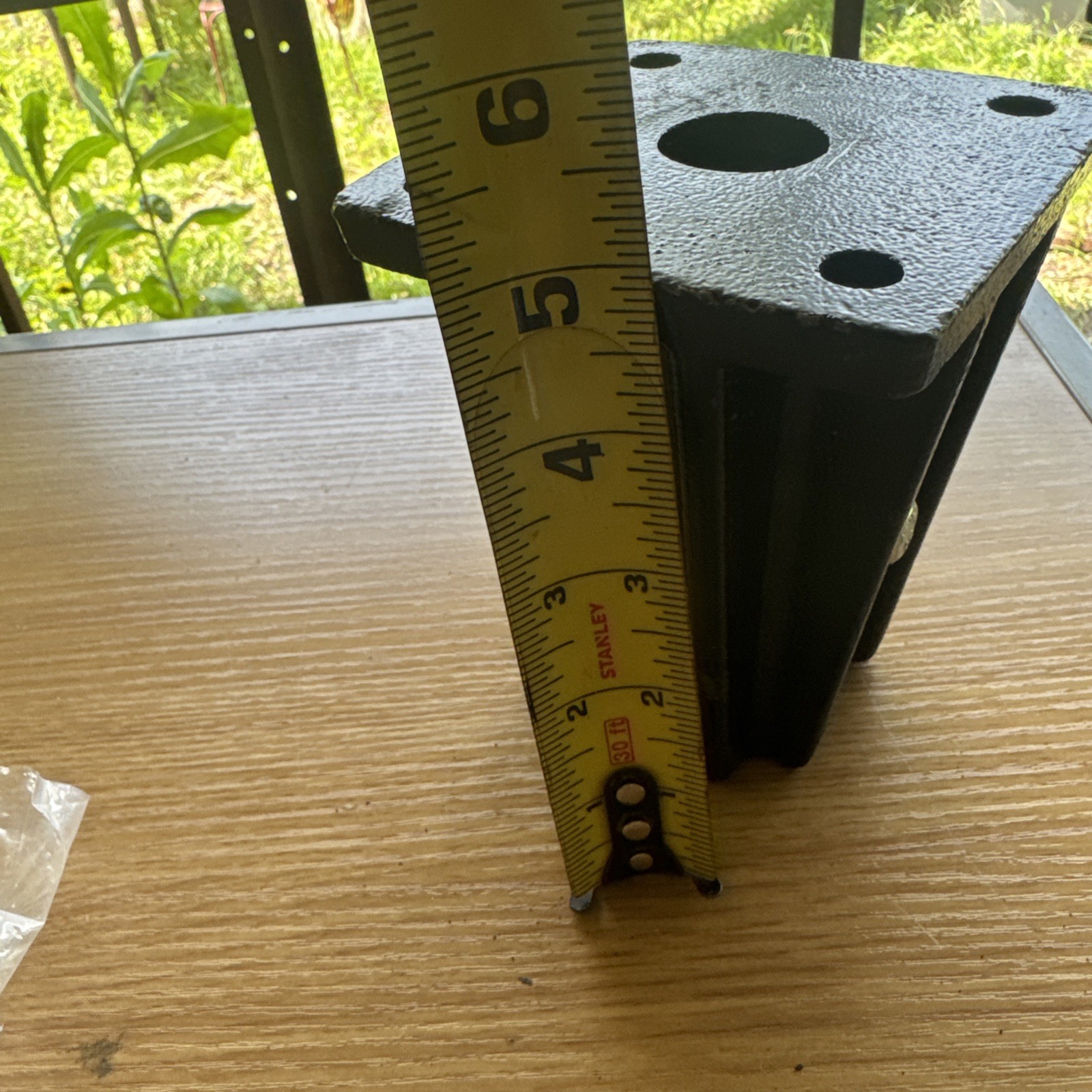 Global Industrial Single Socket Base 940374 for Pedestrian Barrier 9054860