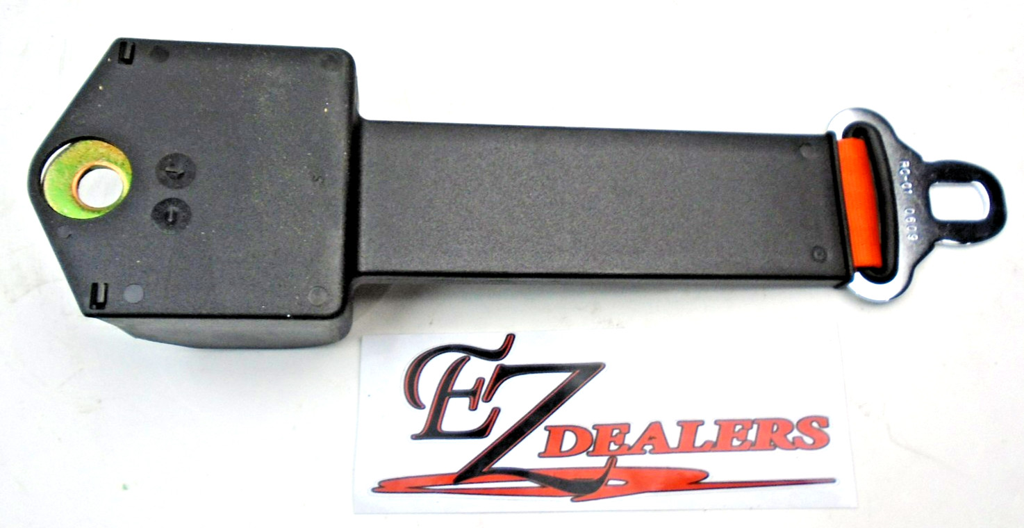 Seat Belt Assm 000 735-3010 With Extended Belt & Release Button, 61″ Orange Belt