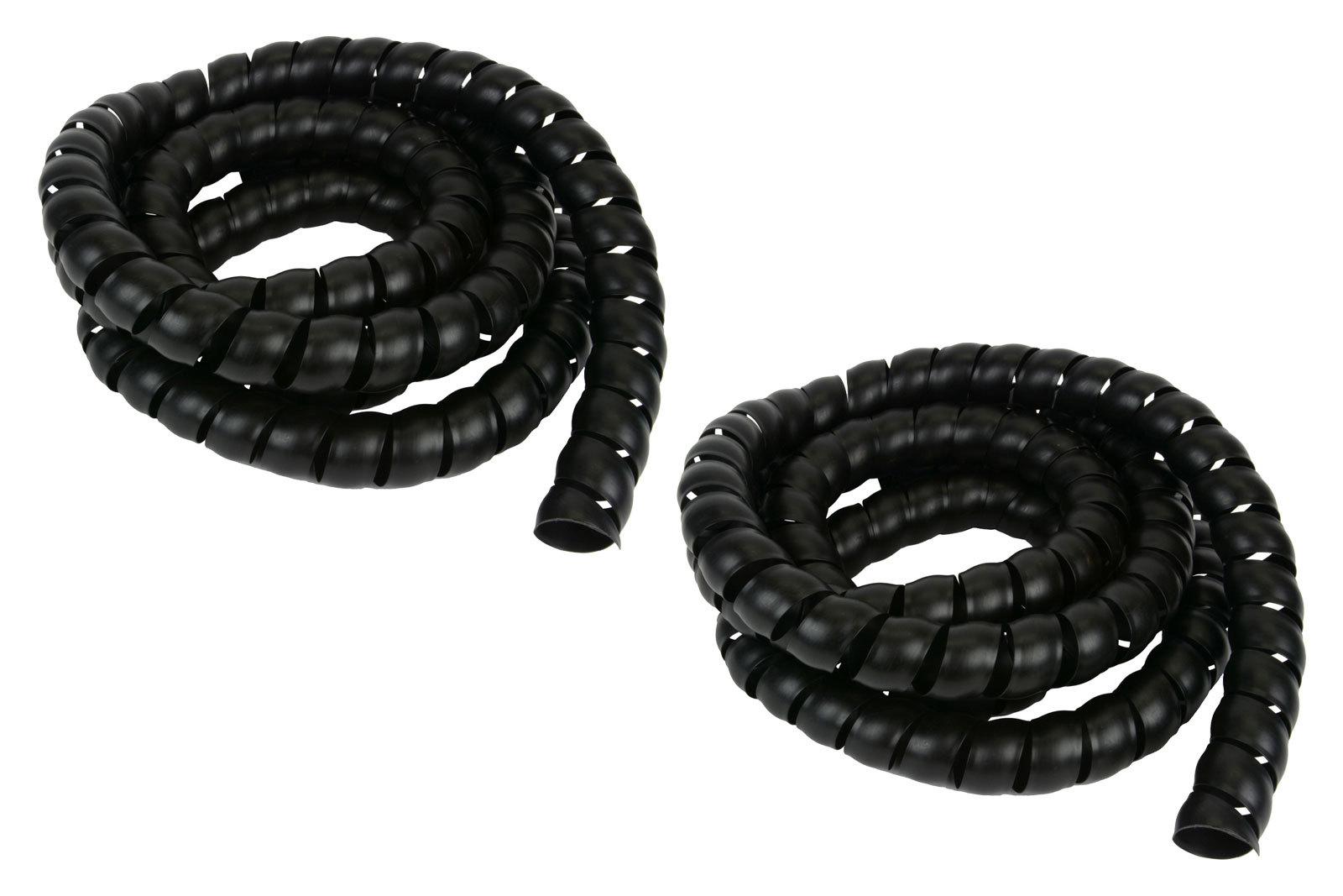 2x 1-1/8 Hydraulic Hose Spiral Wrap 10ft Wire Cover Guard Cable Organizer