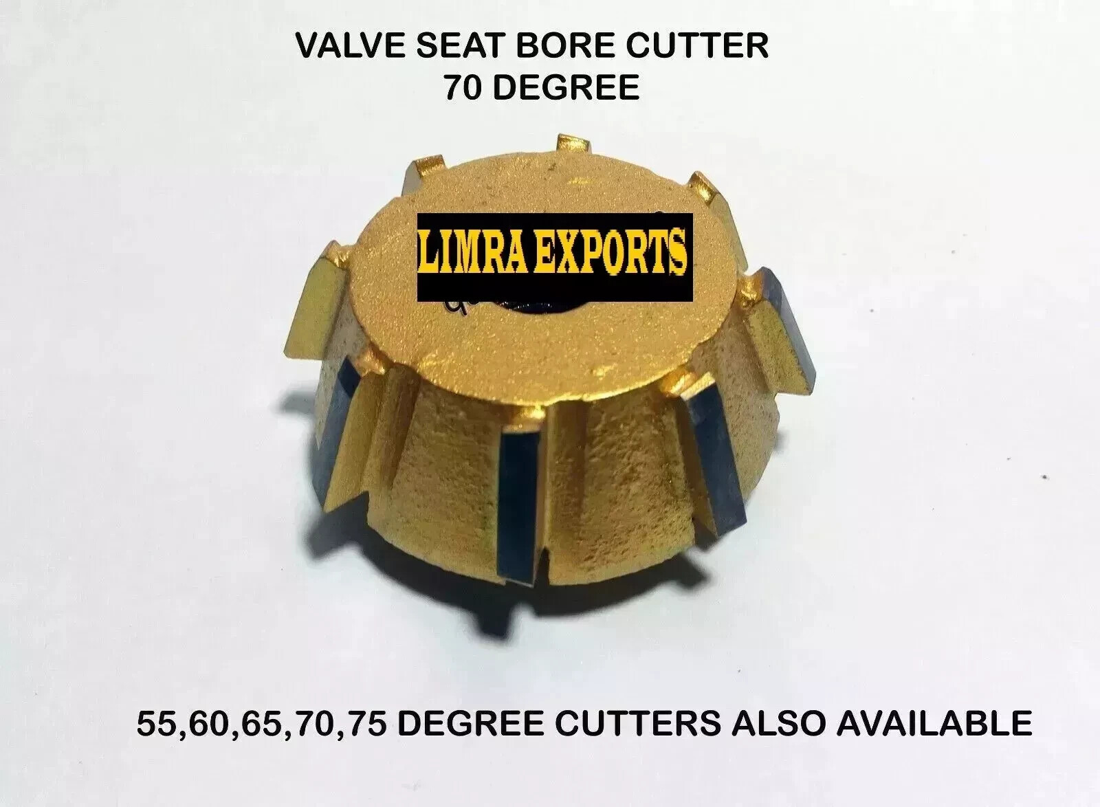 3 Angle Cut Valve Seat Cutter Kit CHEVY,FORD,MOPAR Big Block Motor 30-45-70 Deg