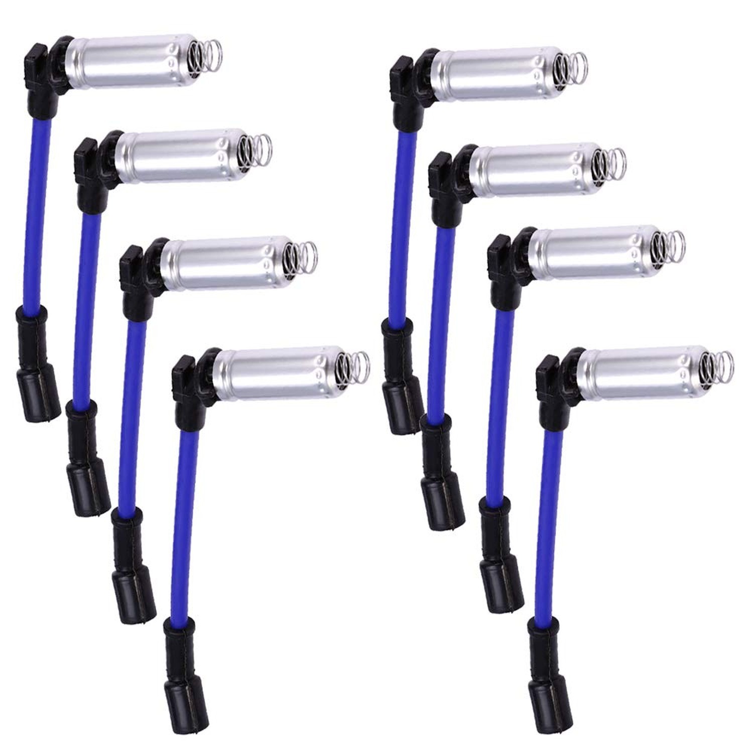10.2MM High Performance Spark Plug Ignition Wire Replacement for 2000-2009 Ch…