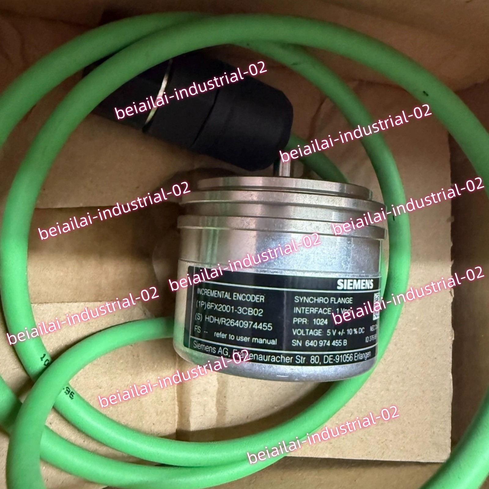 SIEMENS Actual Value Encoder 6FX2001-3CB02#1pcs new in box