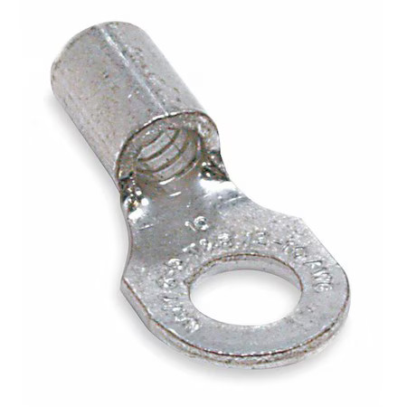 Sta-Kon A18-516 Ring Terminal, 5/16 In Stud Size, 16 Awg, 600 V, Bare