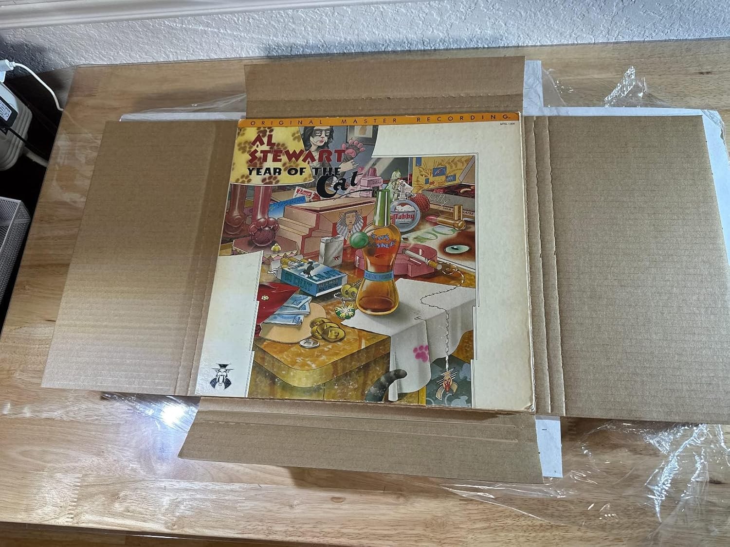 Vinyl Record White LP Shipping Boxes Set 12.5″ x 12.5″ x 1″ Record Mailers