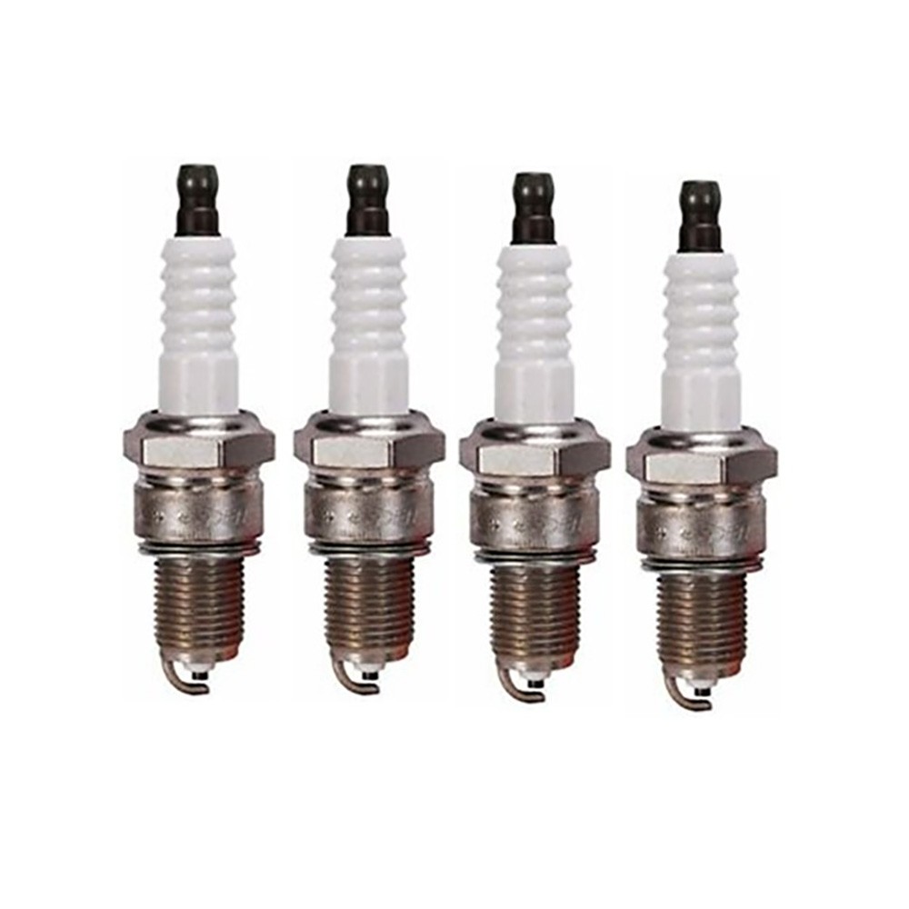 12547 Set of 4 Spark Plugs Replaces W20EX-U Fits Denso Fits NGK BP6ES Fits Honda