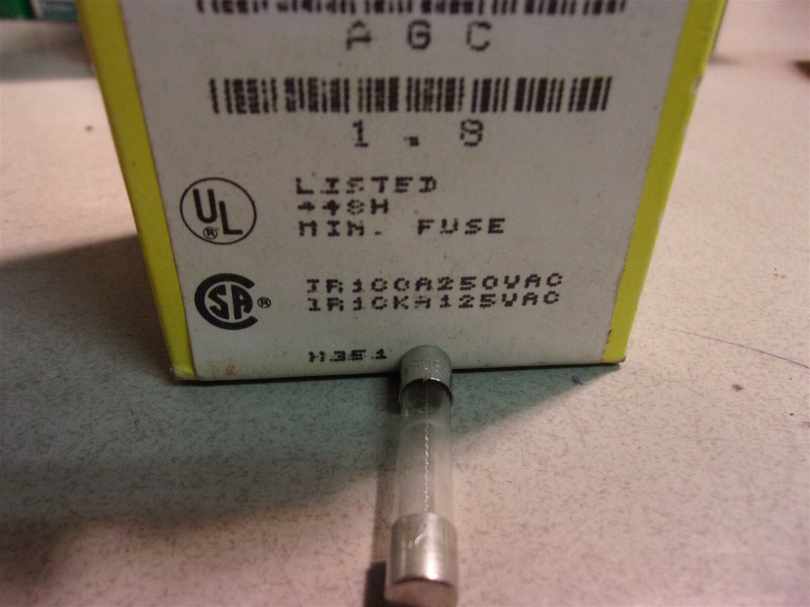 NEW Buss AGC Fuses Cooper 448H 100A250VAC IR1CKA125VAC