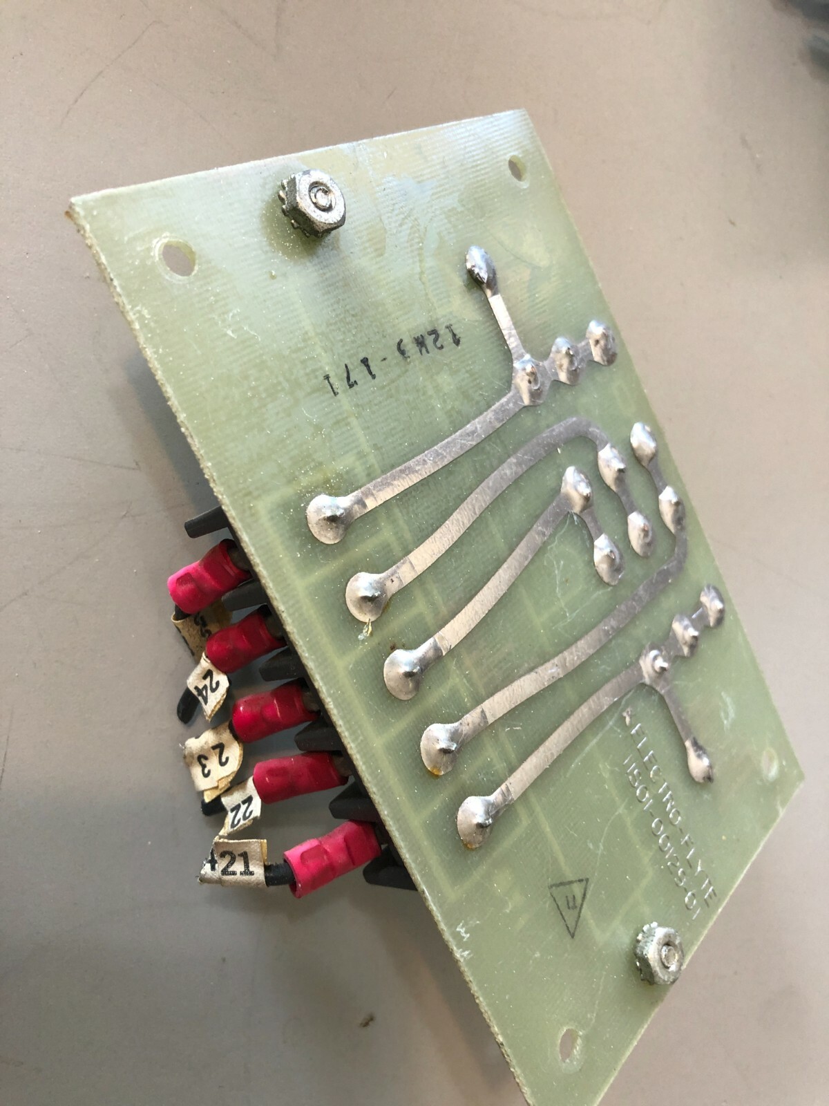 Electro-Flyte, Resistor Board, 11S01-00129-01