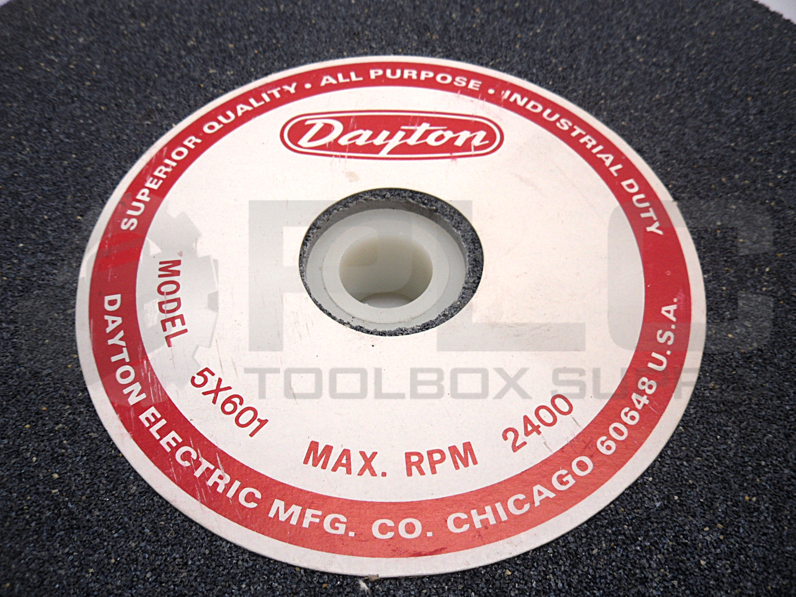 NEW IN BOX DAYTON 5X601 VITRIFIED GRINDING WHEEL 10 IN. X 1 IN. X 1 1/4IN.