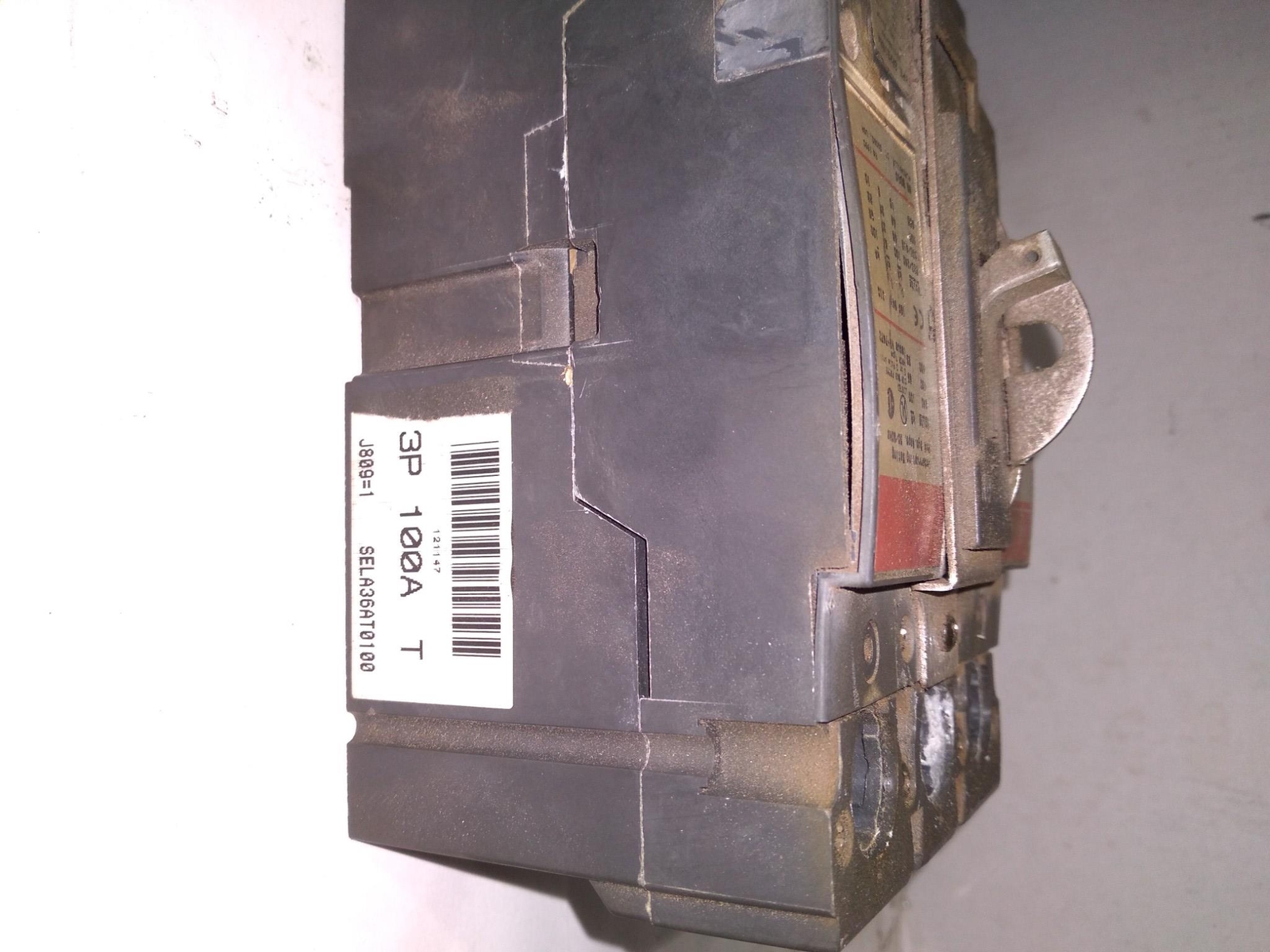 GE SPECTRA RMS CIRCUIT BREAKER 100AMP 600VAC 3POLE