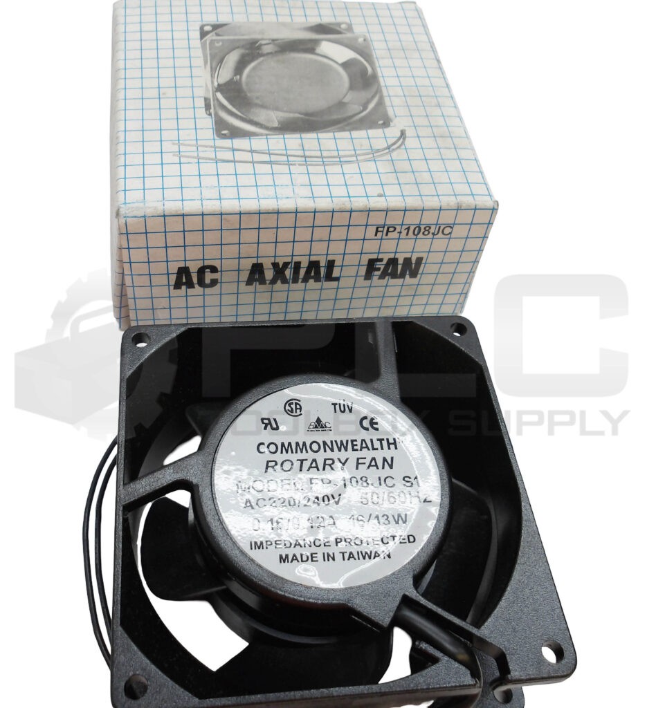 NEW COMMONWEALTH FP-108JC S1 COOLING FAN 220/240V 50/60HZ 0.15/0.12A 16/13W