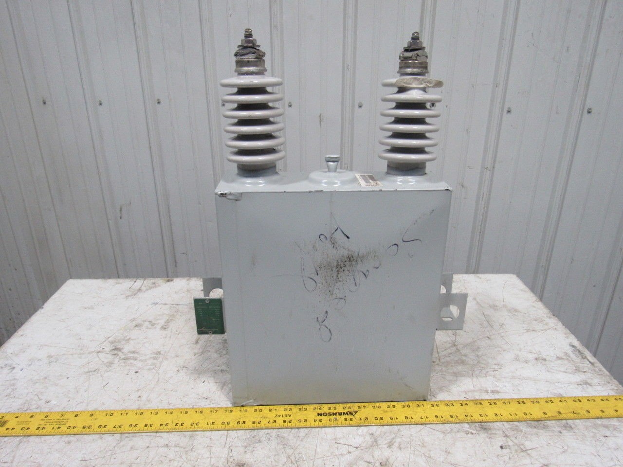Cooper CEP130M64 Type EZ-7L Single Phase Power Capacitor 200KVAR Parts or Repair