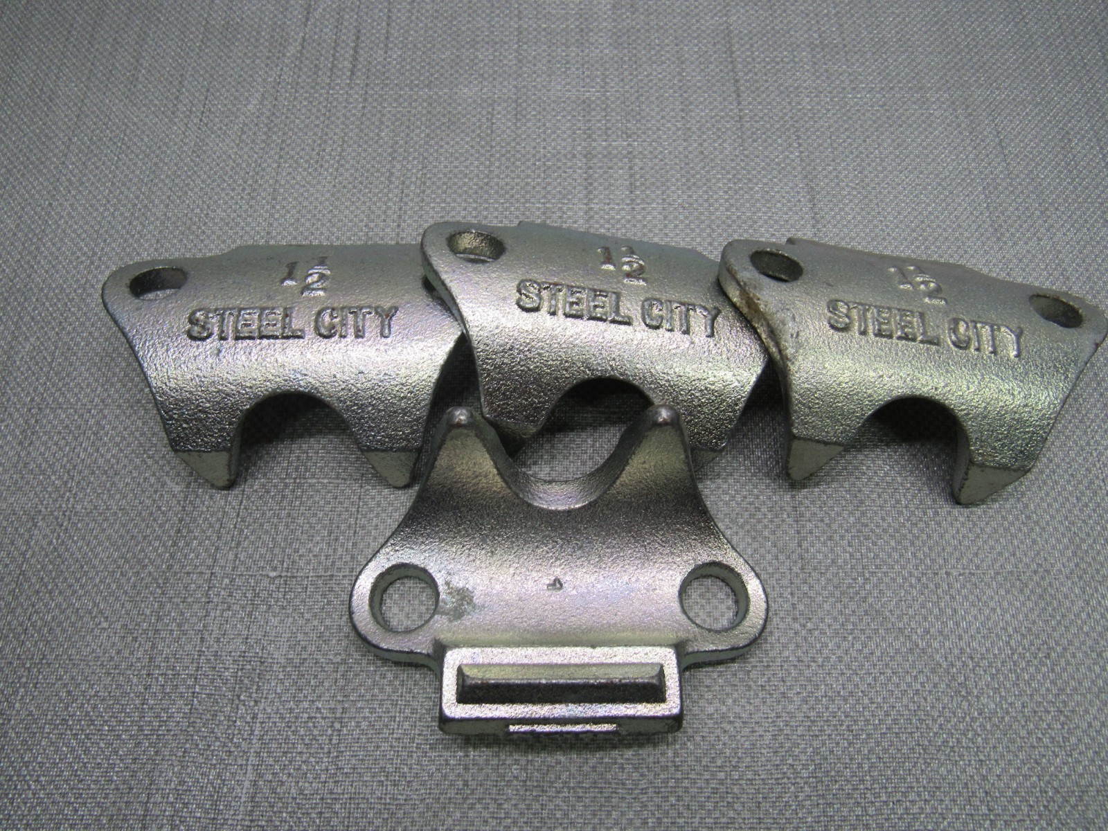 Steel City 1 1/2 RCS Beam Clamp Lot of 4