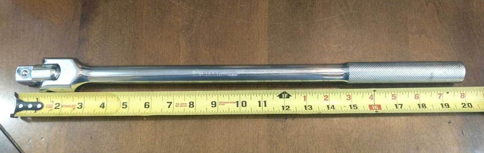 Crescent 3/4 in. Drive Breaker Bar Chrome Vanadium Steel Wrench