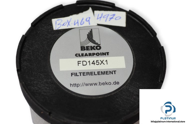 BEKO FD145X1 FILTER ELEMENT_411090_FD060/065/085X1_270 mm_30 mm_72 mm
