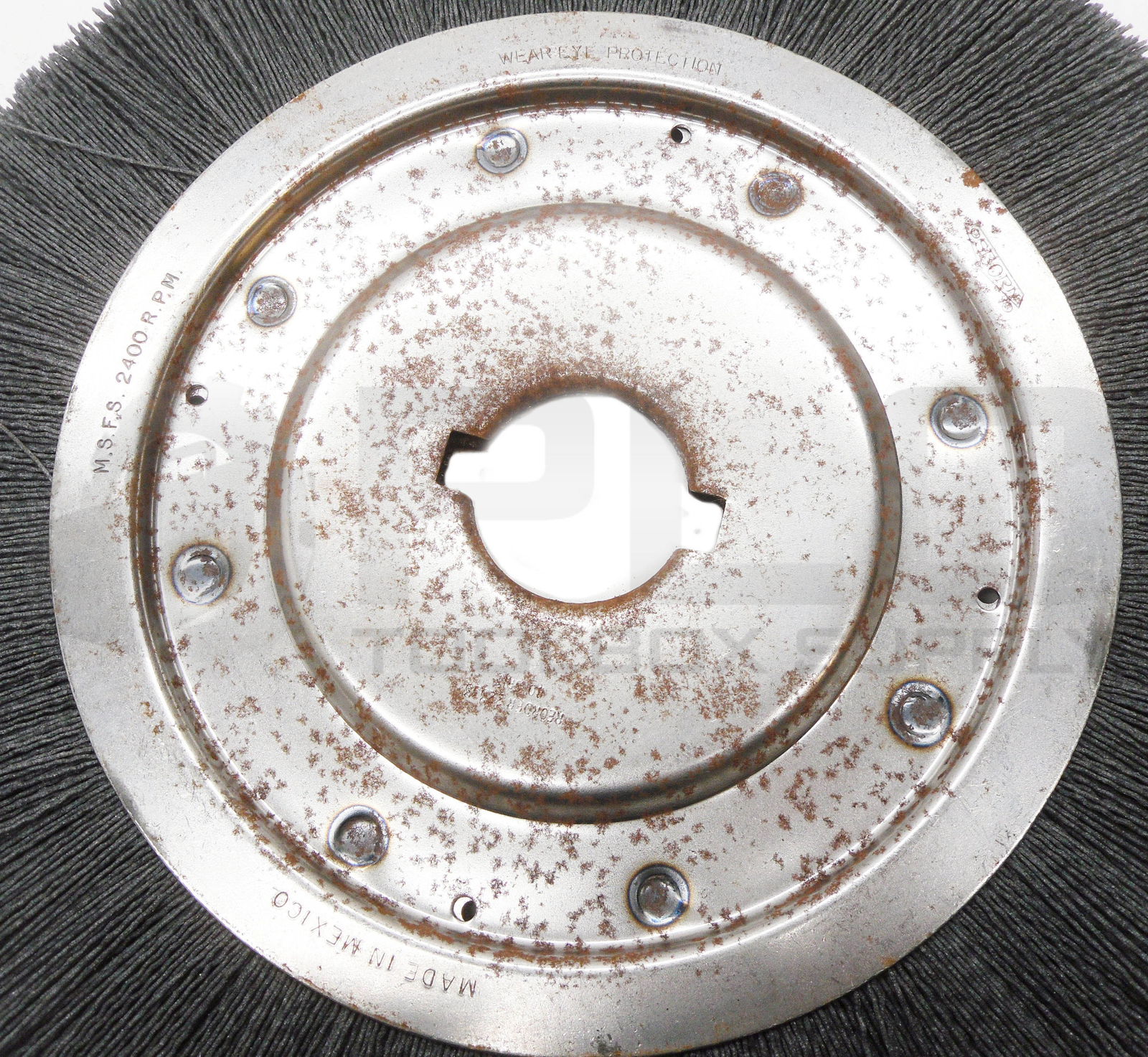 NEW BOX OF 2 OSBORN 22333 ABRASIVE WHEELS 2400RPM 14″OD 1″BF 2″AH *READ*
