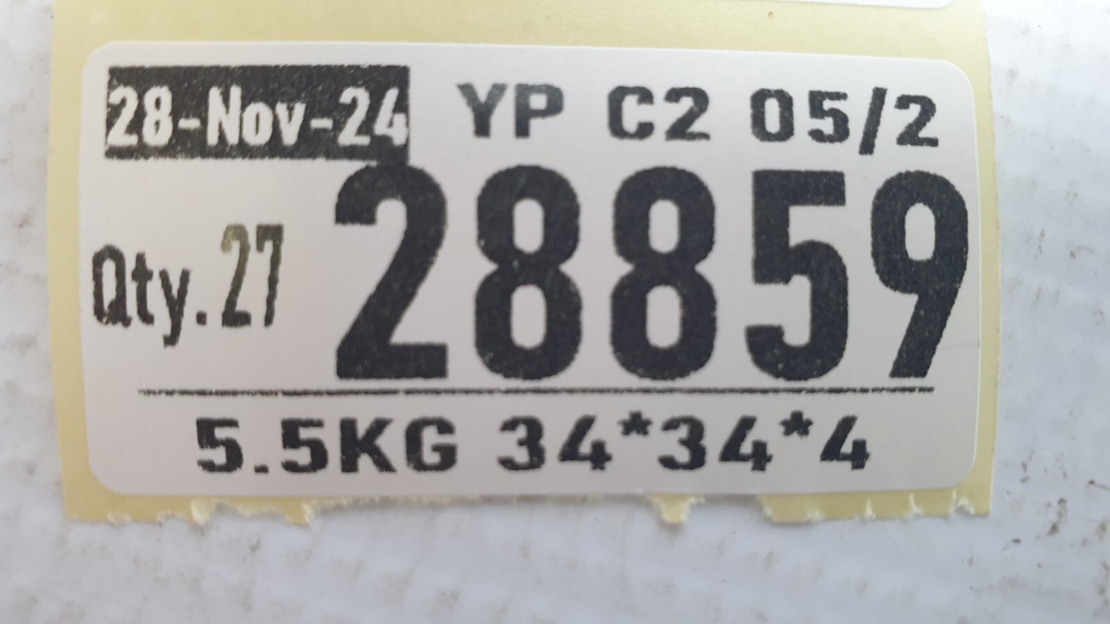 TEL Tokyo Electron Electrode CU, Cleaned, CARCB, GBT, BTM