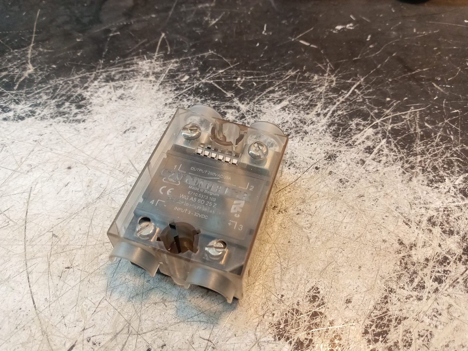 Gunther Solid State Relays WG A5 6D 25 Z 5710.5373.103 Input 3 – 32VDC Output…