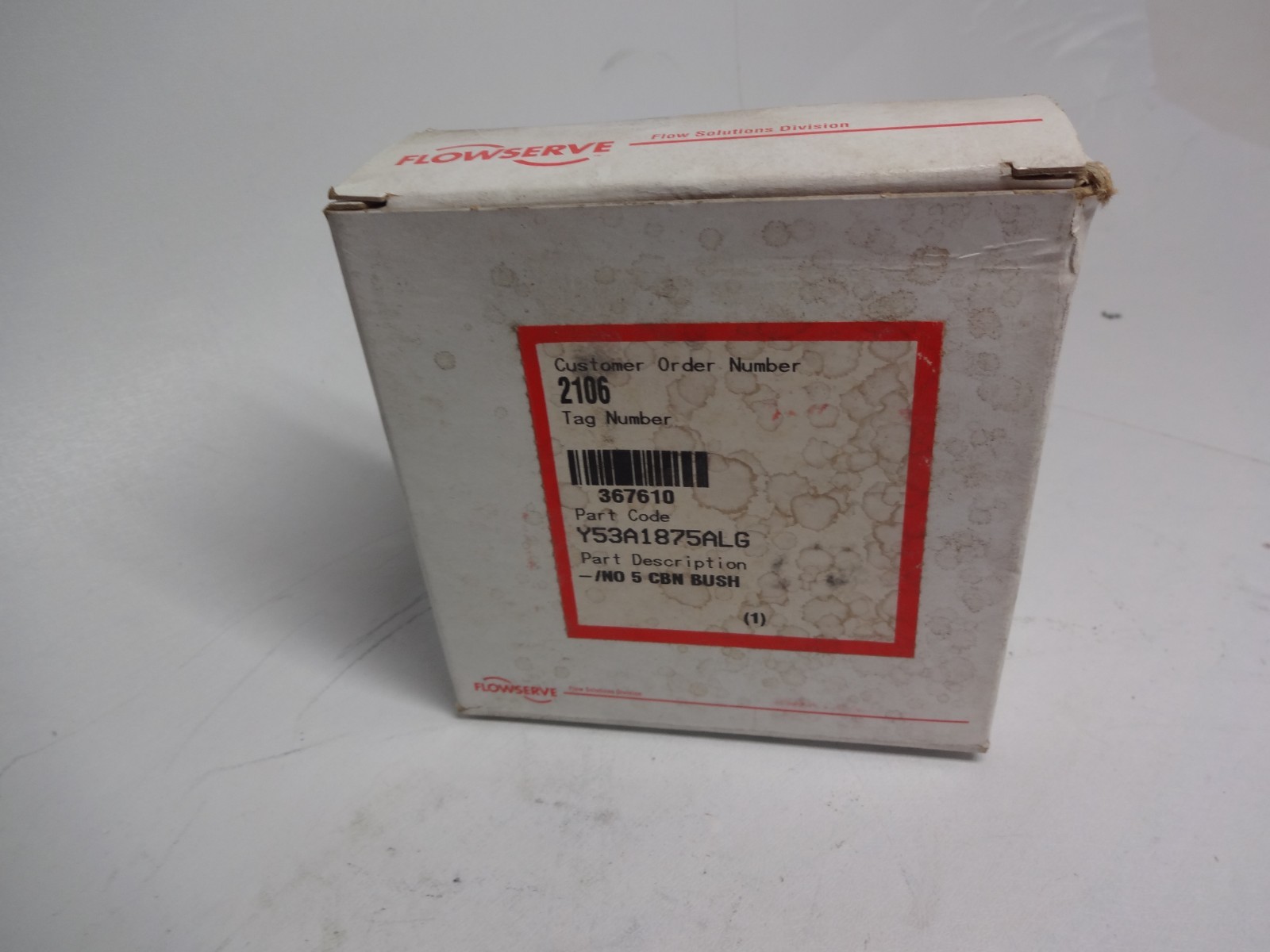 Flowserve Y53a1875alg -/No 5 Cbn Bushing