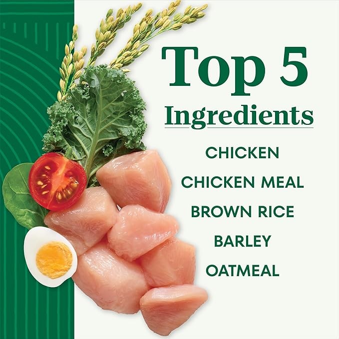 Nutro Natural Choice Adult Dry Dog Food, Chicken and Brown Rice Recipe, 30 lbs.